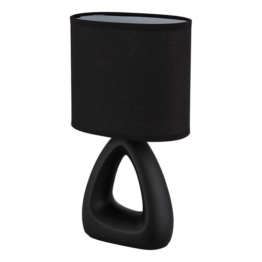 Globo - Candeeiro de mesa 1xE14/40W/230V preto