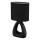 Globo - Candeeiro de mesa 1xE14/40W/230V preto