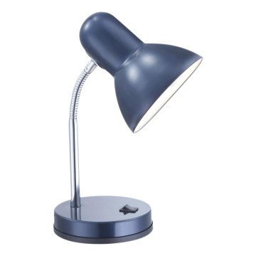 Globo - Candeeiro de mesa 1xE27/40W/230V azul