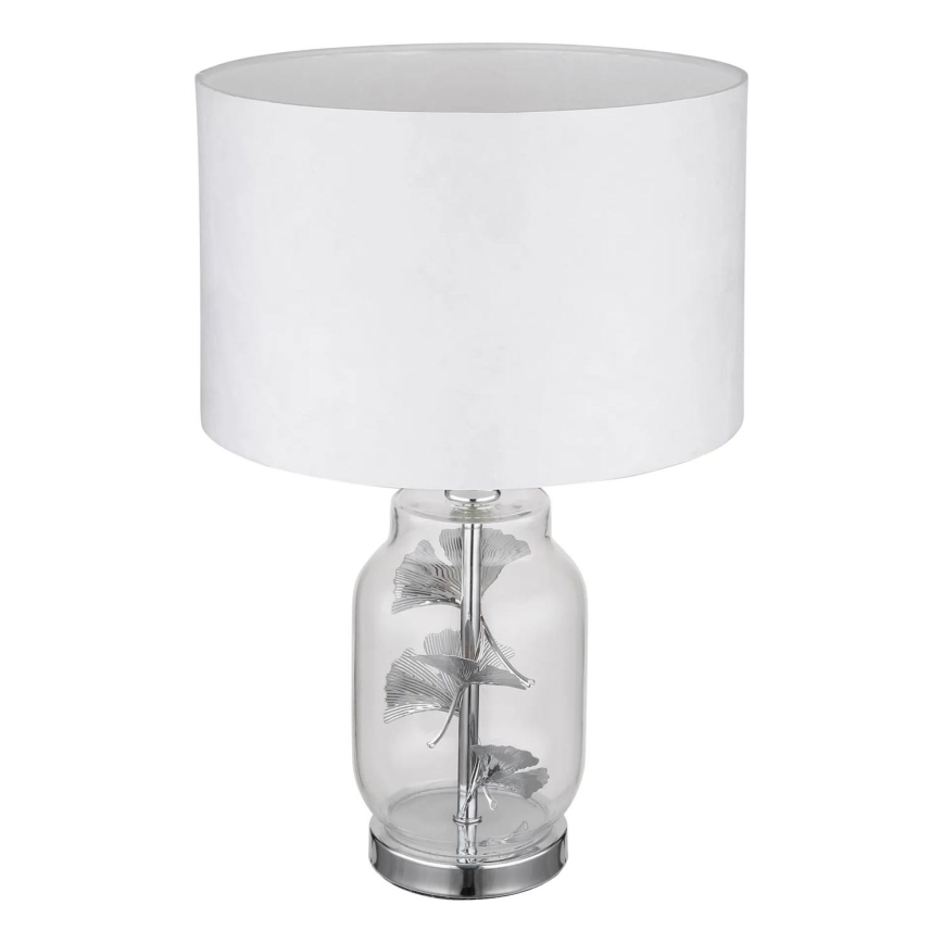 Globo - Candeeiro de mesa 1xE27/40W/230V branco