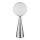 Globo - Candeeiro de mesa 1xE27/40W/230V cromado mate