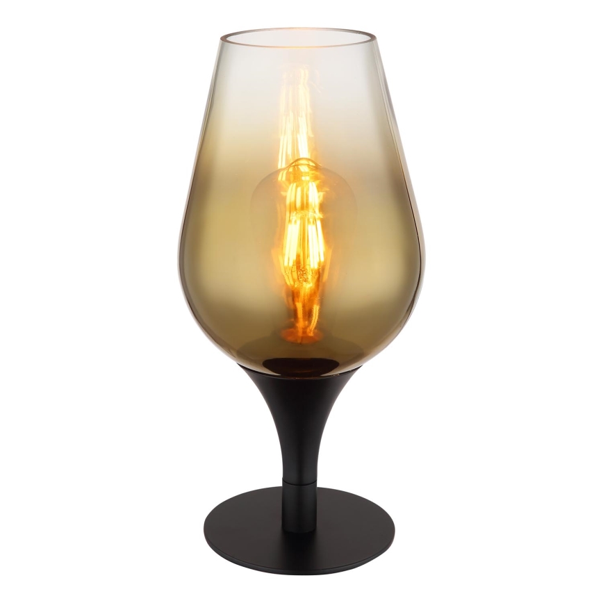Globo - Candeeiro de mesa 1xE27/40W/230V diâmetro 15 cm dourado