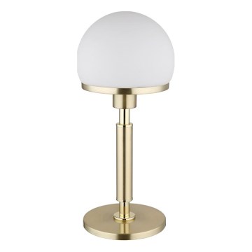 Globo - Candeeiro de mesa 1xE27/40W/230V dourado