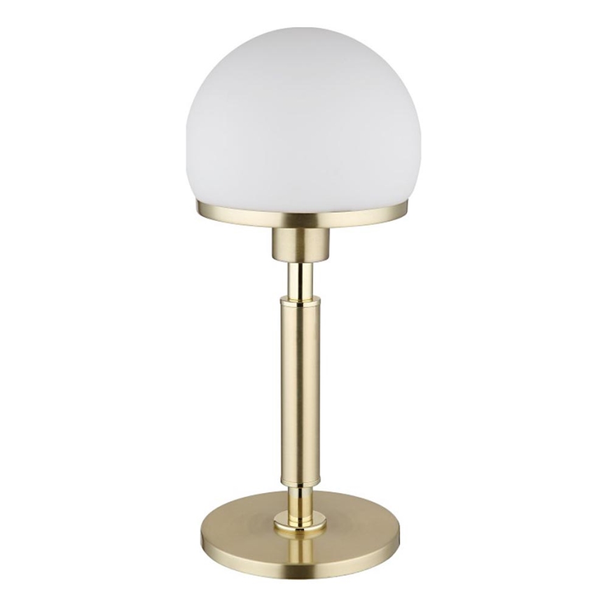 Globo - Candeeiro de mesa 1xE27/40W/230V dourado
