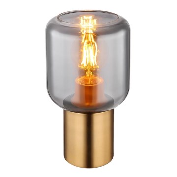 Globo - Candeeiro de mesa 1xE27/40W/230V latão