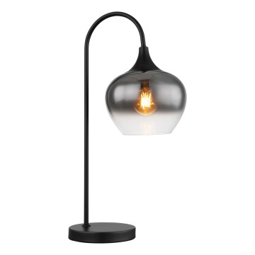 Globo - Candeeiro de mesa 1xE27/40W/230V preto