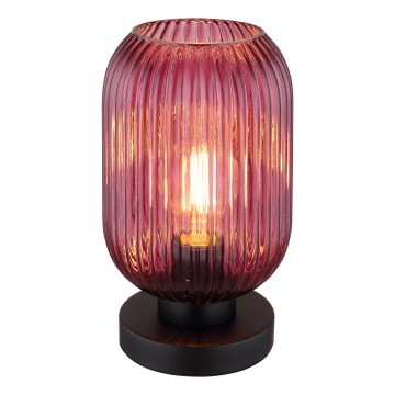 Globo - Candeeiro de mesa 1xE27/40W/230V roxo