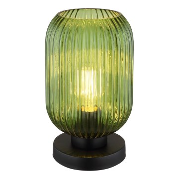 Globo - Candeeiro de mesa 1xE27/40W/230V verde