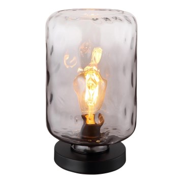 Globo - Candeeiro de mesa 1xE27/60W/230V cinzento