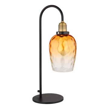 Globo - Candeeiro de mesa 1xE27/60W/230V laranja
