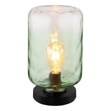 Globo - Candeeiro de mesa 1xE27/60W/230V verde