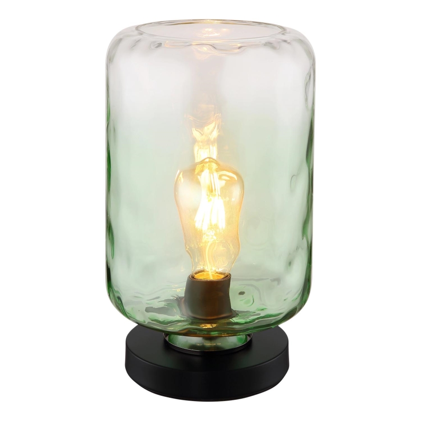 Globo - Candeeiro de mesa 1xE27/60W/230V verde
