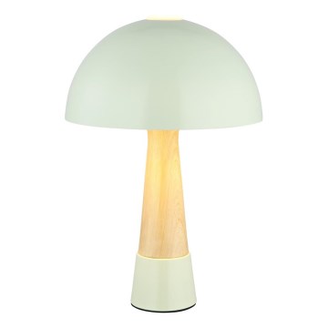Globo - Candeeiro de mesa 1xE27ILLU/40W/230V verde