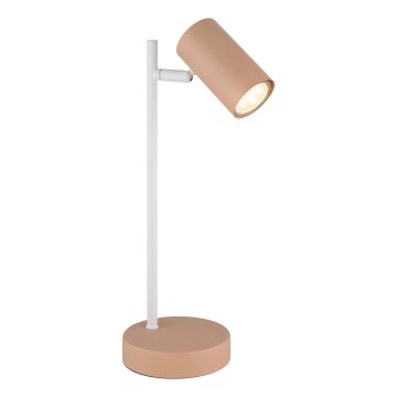 Globo - Candeeiro de mesa 1xGU10/5W/230V laranja
