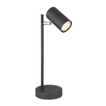 Globo - Candeeiro de mesa 1xGU10/5W/230V preto