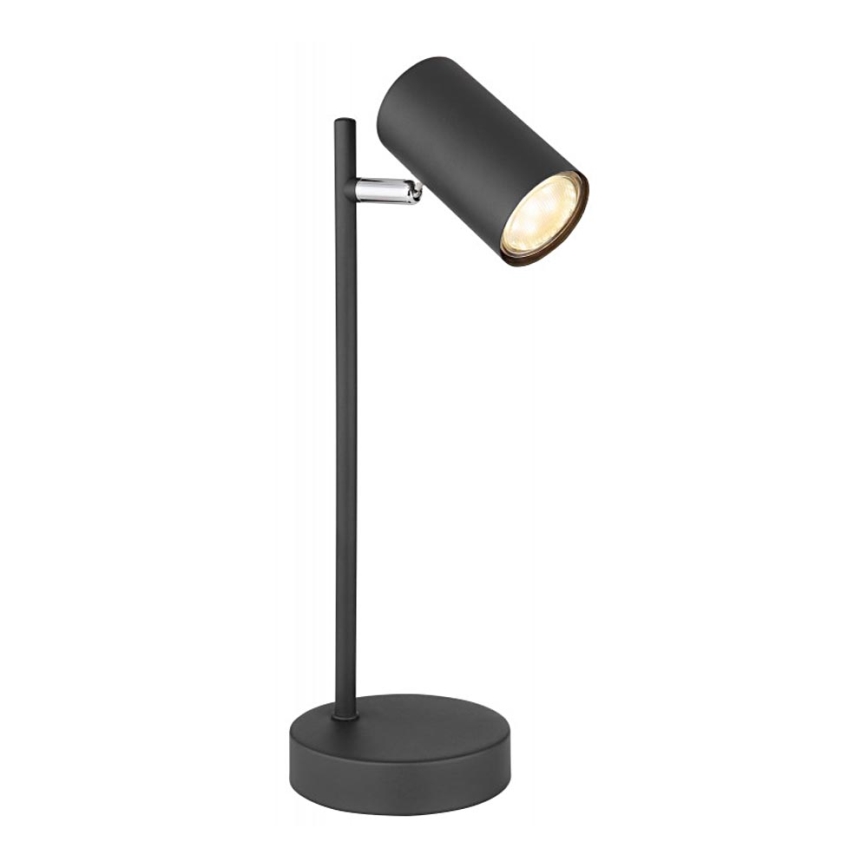 Globo - Candeeiro de mesa 1xGU10/5W/230V preto