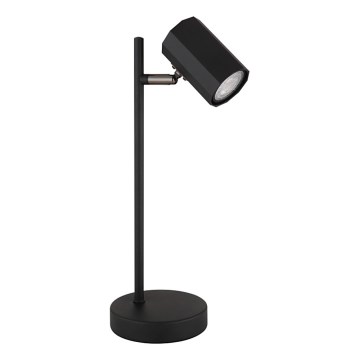 Globo - Candeeiro de mesa 1xGU10/5W/230V preto