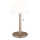 Globo - Candeeiro de mesa LED/1,5W/3,7V 3000/4200/6000K 1800mAh castanho