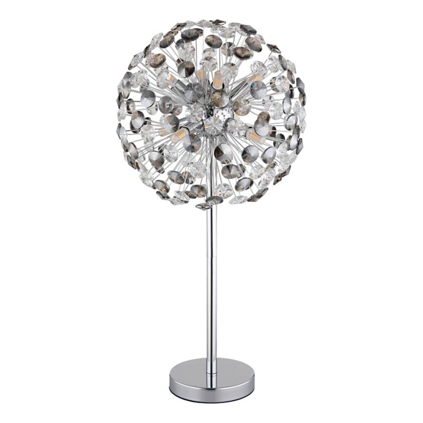 Globo - Candeeiro de mesa LED 8xG9/3,5W/230V cromado brilhante