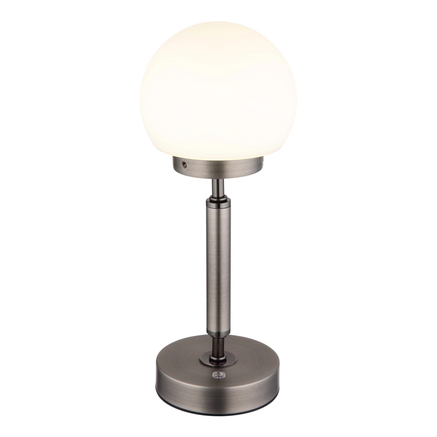 Globo - Candeeiro de mesa LED tátil com regulação LED/2,5W/5V 1800mAh 2700/4000/6500K antracite