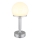Globo - Candeeiro de mesa LED tátil com regulação LED/2,5W/5V 1800mAh 2800K prateado
