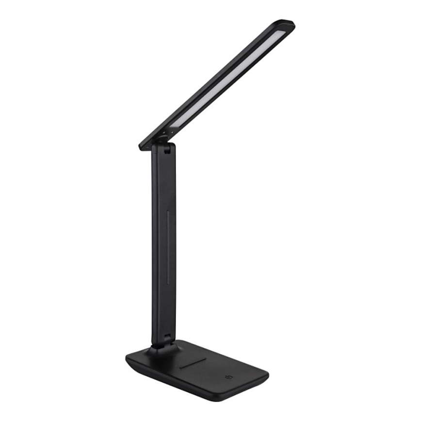 Globo -  Candeeiro de mesa LED tátil com regulação LED/5W/5V 2700/4000/6500K 1800 mAh preto