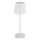 Globo - Candeeiro de mesa LED tátil para exterior flexível com regulação LED/2W/5V 3000/4000/6000K 2200 mAh IP44 branco