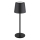 Globo - Candeeiro de mesa LED tátil para exterior flexível com regulação LED/2W/5V 3000/4000/6000K 2200 mAh IP44 preto