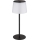 Globo - Candeeiro de mesa para exterior LED tátil e regulável LED/1,8W/5V IP44 1800 mAh preto/branco