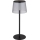 Globo - Candeeiro de mesa para exterior LED tátil e regulável  LED/1,8W/5V IP44 1800 mAh preto/fumado