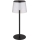 Globo - Candeeiro de mesa para exterior LED tátil e regulável  LED/1,8W/5V IP44 1800 mAh preto/transparente