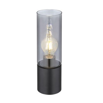 Globo - Candeeiro de mesa táctil 1xE27/25W/230V diâmetro 9 cm preto