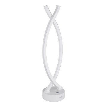 Globo - Candeeiro de mesa táctil LED com regulação LED/1W/3,7V 3000K 1800 mAh USB branco