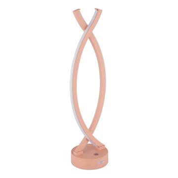 Globo - Candeeiro de mesa táctil LED com regulação LED/1W/3,7V 3000K 1800 mAh USB rosa