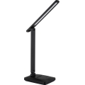Globo - Candeeiro de mesa táctil LED com regulação LED/3W/5V 2800/4000/6500K 1800 mAh preto