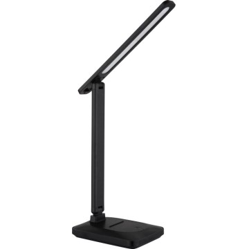 Globo - Candeeiro de mesa táctil LED com regulação LED/3W/5V 2800/4000/6500K 1800 mAh preto