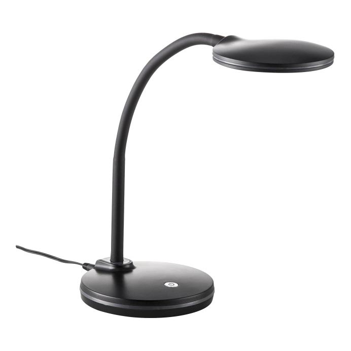 Globo - Candeeiro de mesa táctil LED com regulação LED/4,6W/230V preto