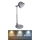 Globo - Candeeiro de mesa táctil LED com regulação LED/7,5W/230V 3000K/4000K/6500K cinzento