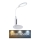 Globo - Candeeiro de mesa táctil LED com regulação LED/9W/230V 3000/4000/6500K cinzento