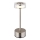 Globo - Candeeiro de mesa tátil LED com regulação LED/2,5W/3,7V 2700/4000/6500K 1800mAh cromado mate