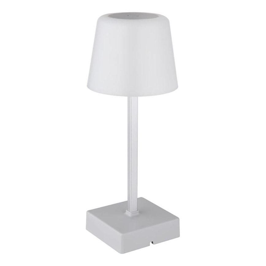 Globo - Candeeiro de mesa tátil LED com regulação LED/2W/5V 3000/4500/6500K 800 mAh prateado