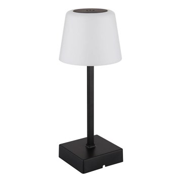Globo - Candeeiro de mesa tátil LED com regulação LED/2W/5V 3000/4500/6500K 800 mAh preto