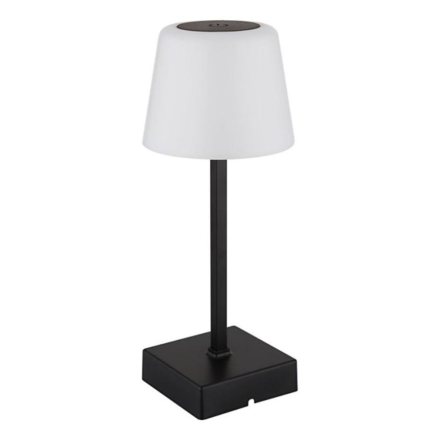 Globo - Candeeiro de mesa tátil LED com regulação LED/2W/5V 3000/4500/6500K 800 mAh preto
