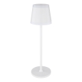 Globo - Candeeiro de mesa tátil LED com regulação LED/4,6W/230V 1800 mAh USB IP54 branco