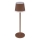 Globo - Candeeiro de mesa tátil LED com regulação LED/4,6W/3,7V 3000K 1800mAh castanho IP54