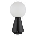 Globo - Candeeiro de mesa tátil LED com regulação para exterior LED/1,5W/5V 3000/4500/6500K 1800 mAh IP41 preto