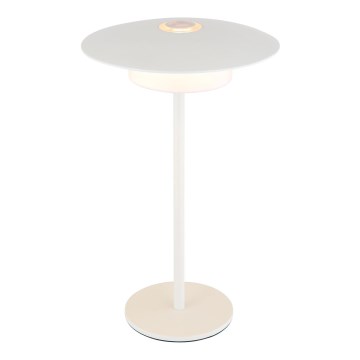 Globo - Candeeiro de mesa tátil LED para exterior LED/3W/3,7V 1800/2700/3000K IP44 1800 mAh branco