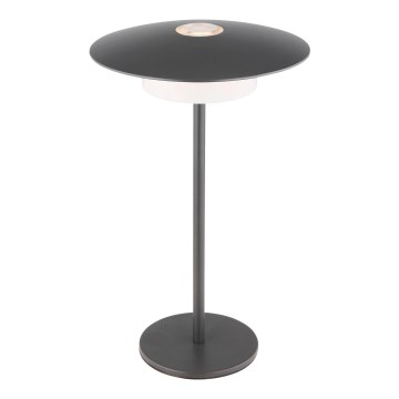 Globo - Candeeiro de mesa tátil LED para exterior LED/3W/3,7V 1800/2700/3000K IP44 1800 mAh cinzento