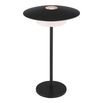 Globo - Candeeiro de mesa tátil LED para exterior LED/3W/3,7V 1800/2700/3000K IP44 1800 mAh preto