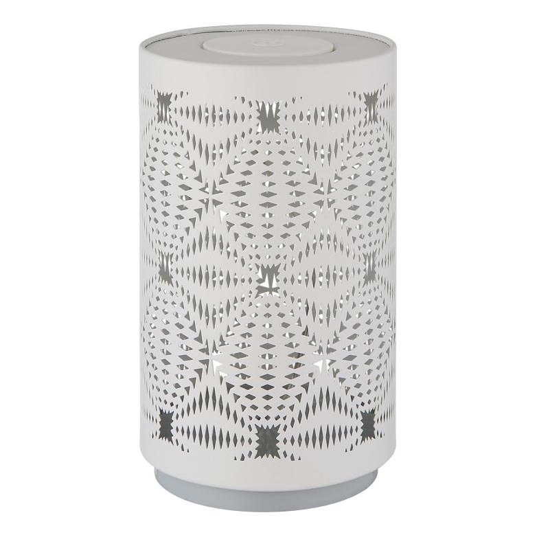 Globo - Candeeiro de mesa tátil LED RGB LED/1W/5V 500 mAh branco